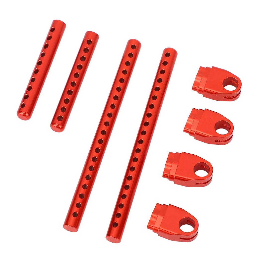 RC Car Shell Post Sturdy Shockproof Aluminum Alloy Car Shell Column with R Pins for 1:10 Road