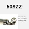Micro Mini Bearings: Inner Diameter 3-12mm, Outer Diameter 13-20mm