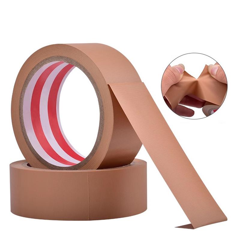 PVC fabric tape hand torn knife free kraft paper tape high viscosity strong waterproof sealing packaging adhesive tapePinstriping Tape 3