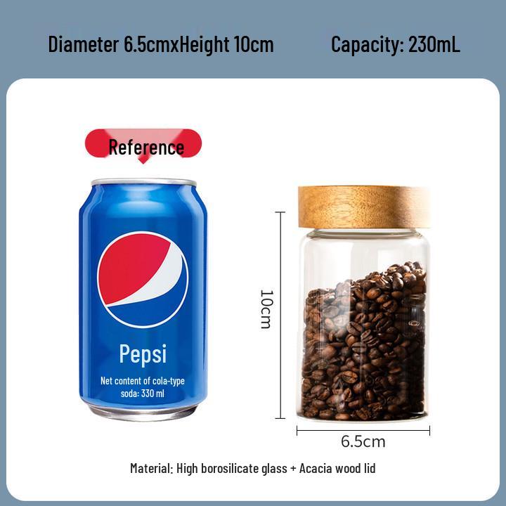 High-Quality Glass Sealed Kitchen Jar for Grains, Cereals, and Pickling