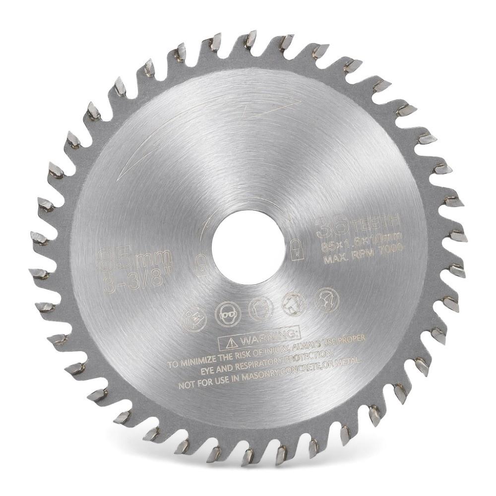 85mm X 15mm X 36T Cutting Saw Disc Multi Function Alloy Circular Saw Blade For Carpenter