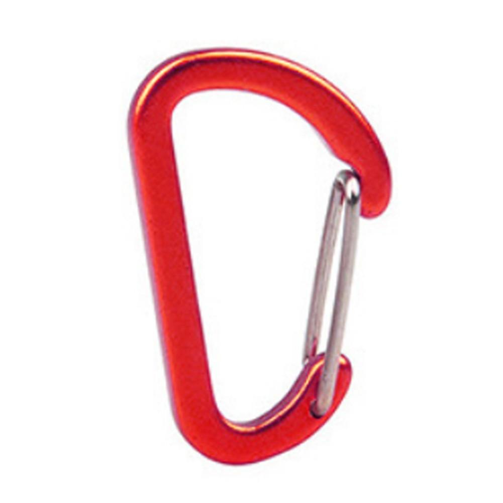 Outdoor Climbing Camping Stainless For MI-ni Carabiner Spring Hook Clip Keychain