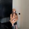 Age reduction temperament Young cashmere pulled coat Women's short new wool woolen coat Furry coat