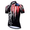 Herren Fahrradtrikot Shorts Set Rennrad Mountainbike Atmungsaktiv Schnelltrocknend