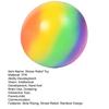 Rainbow Stress Ball Squeeze Toy Slow Rising Stress Relief Colorful Flour Ball Home Office Desk Toy Decompression Tool