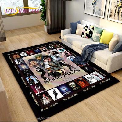 Covor Michael J-Jackson pentru Sufragerie Masă Canapea Dormitor Covorașe Casă Bucătărie Interior Exterior Covorașe Podea Antiderapante Decor