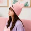 Cat Ear Beanies Skullies Women Winter Warm Plush Cartoon Thermal Cap Korean Girl Outdoor Snow Pullover Hats