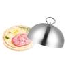 Dome Burger Cover Melting Cheese Covers Griddle Cloche Food Plate Press Features Basting Helper Steel Stainless Protection Domes