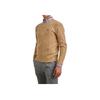 Polo Ralph Lauren Solid Color Long Sleeve Small Pony Embroidered Cable Knit Sweater Men Sweater Brown 710876762009