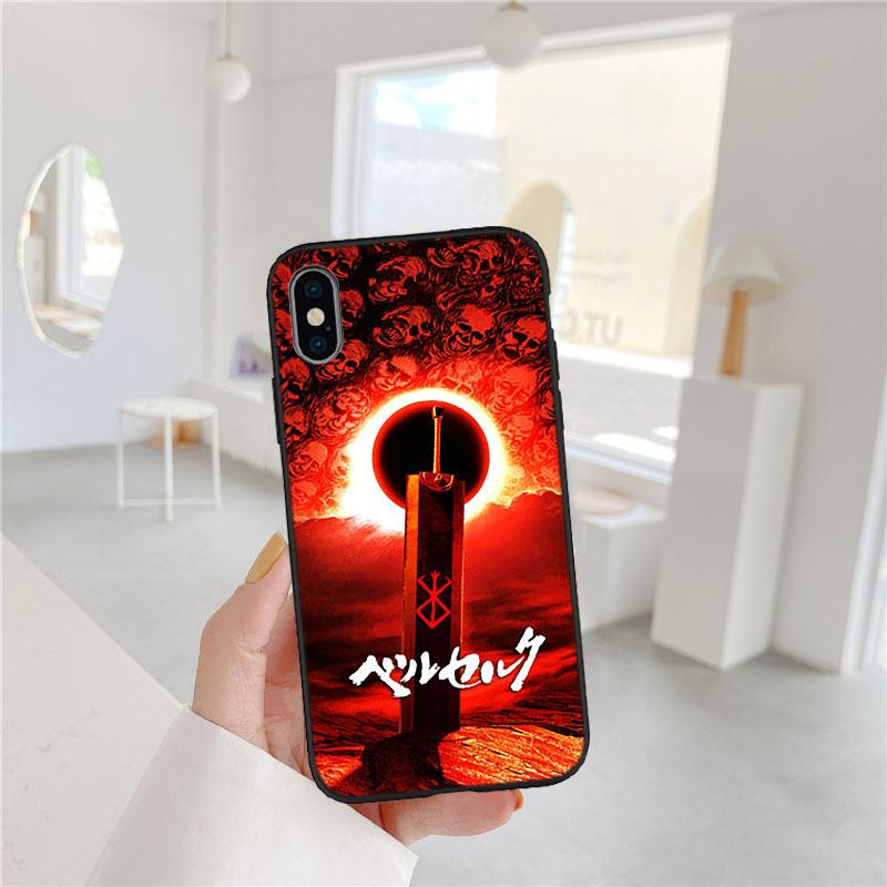 CJ9 Anime Berserk Guts Phone Case for Samsung Galaxy A11 A12 A13 A15 A52S A53 A55 A56 A70 A71 A72 A73 F06 F16 F56 S10 Plus S10e