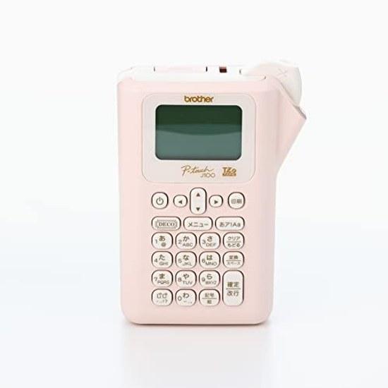 PT-J100P (Pink) P-Touch Label Writer Girly Type