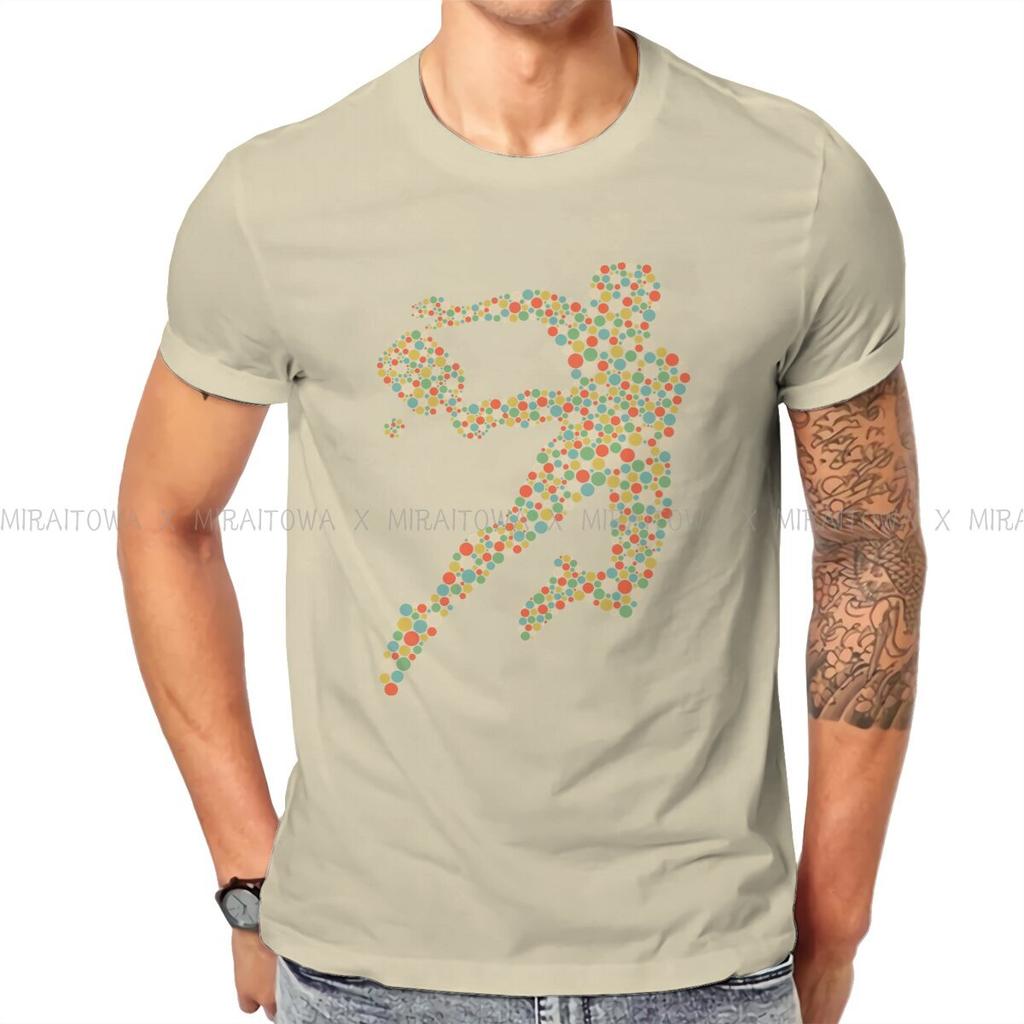 Pickleball Sport Kreatives T-Shirt für Männer Spieler Polka Dot Basic T-Shirt Personalisierbar Geburtstagsgeschenke Oberteile