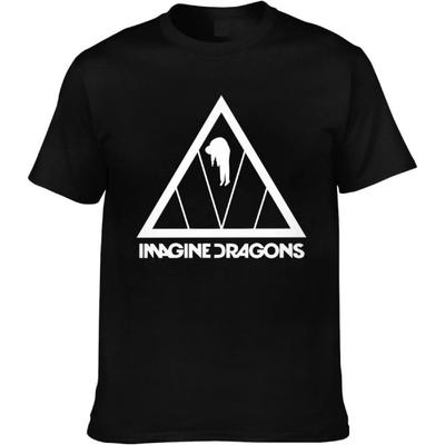 BSlocator Imagine Dragons Men's Short-Sleeve T-Shirt Quick Dry Fit for Athletic Sports Running