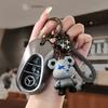 TPU Transparent Car Key Case Cover for Mercedes Benz 2022 C S Class W206 W223 S350 C260 C300 S400 S450 S500 Key Shell Protector FF2