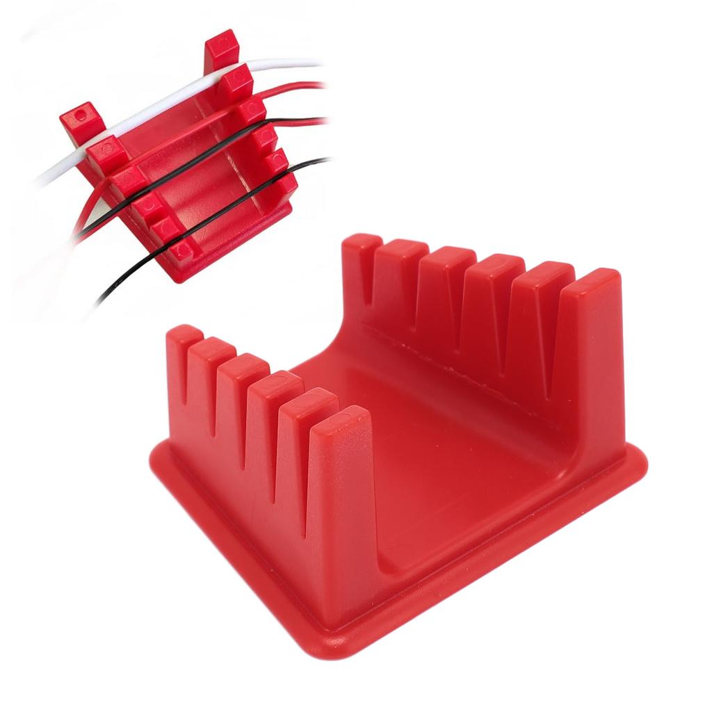 Welding Soldering Station Wire Clamp Bracket ABS Soldering Station Clamp Thick and Thin Line Cable Retaining Clip for 3D Printer