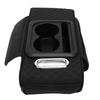Car Center Console Armrest Cushion with Storage Pockets Cup Holder and Tissue Box Holder Multifunctional Center Console
