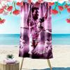 Messi Forever Aufdruck Strandtuch, Großes Weiches Schnelltrocknendes Handtuch für Strand Camping Schwimmen