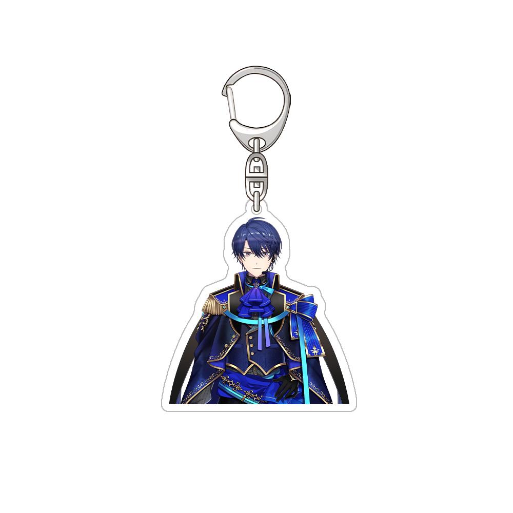 NIJISANJI Shikinagi Akira Genzuki Tojiro KOyanagi Rou Harusaki Air Sister Claire Official Acrylic Keychain Bag Pendant Fans Gift