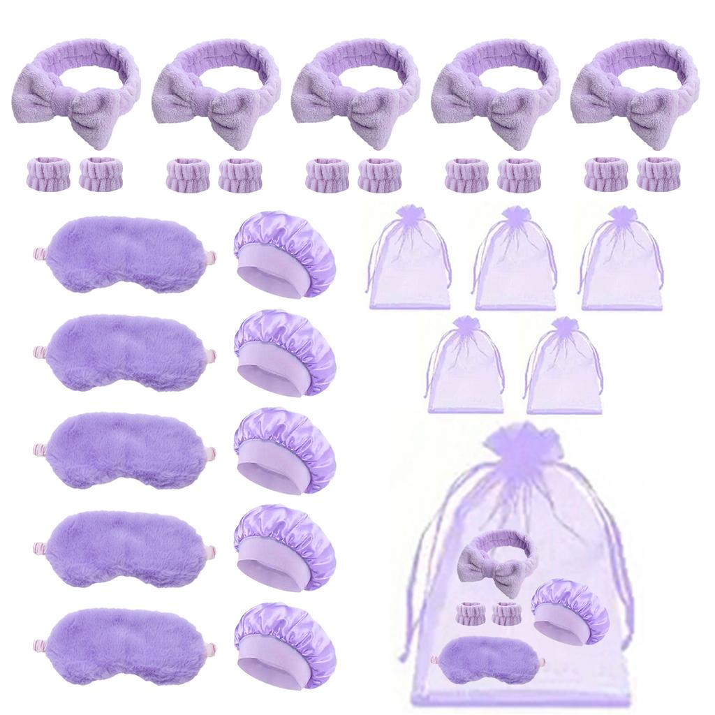 Comb set with storage bag, bring eye mask sleeping cap headband wristband, party gift package,gift,Special for real hair wigs