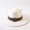 Best-selling European and American Style Suede Velvet Wide-brimmed Top Hat, Classic Fashion Western Cowboy Hat for Men and Women