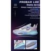Li Ning All City 10 V1 Anti-Slip Shock Absorption Wear-Resistant Rebound Low-Top Basketball Shoes Kids sneakers Gray White YKBS060-1