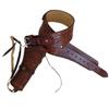 Coldre de arma ocidental, cinto de couro, revólver de cowboy com ferramentas, pistola 22 .38/357 .44/45