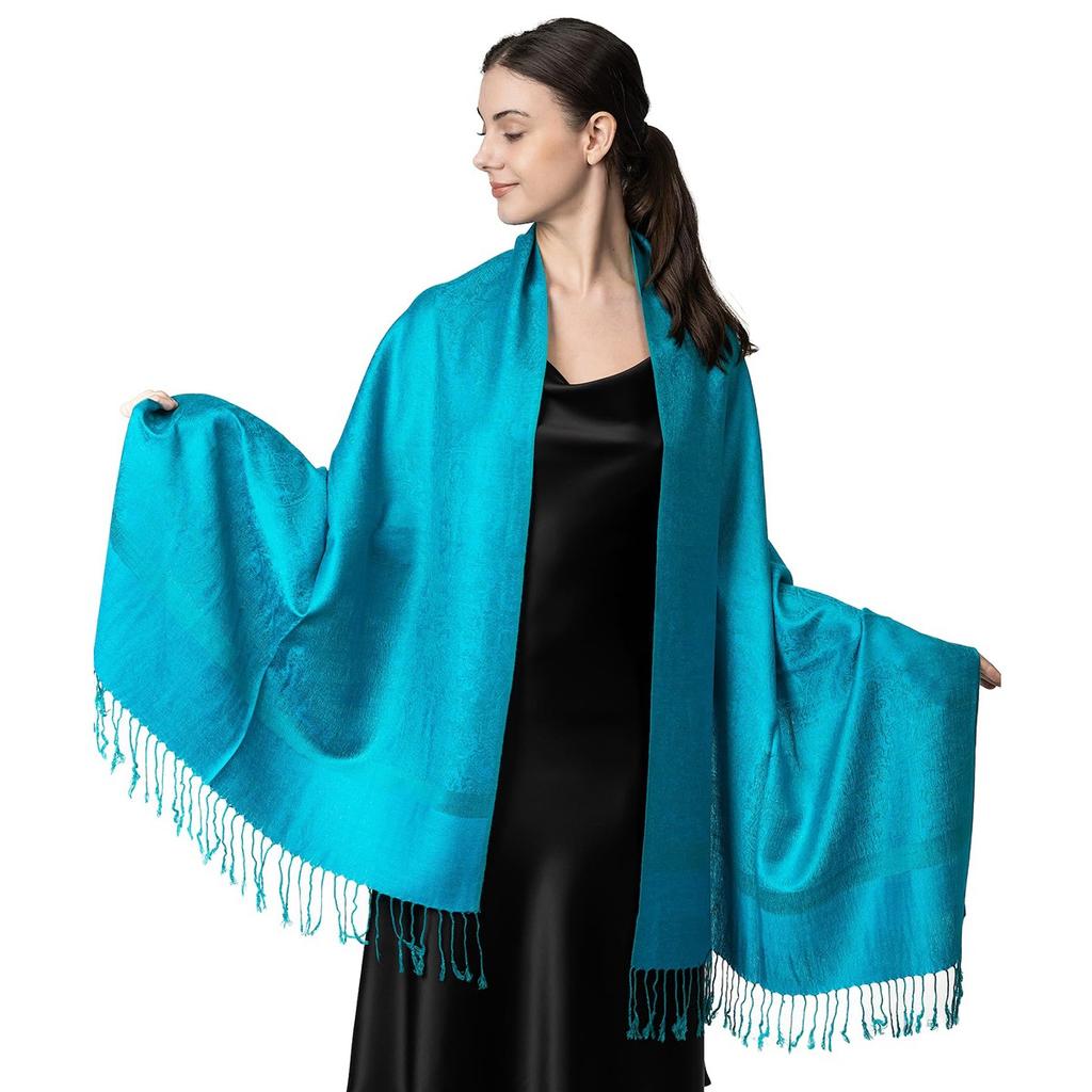 Jacquard Scarf Women Luxury Fashion Thick Soft Lady Scarves Stole Shawl Muslim Hijab Wrap Headband Neckerchief Bandana