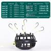 Inverted Bait Cage Hook with Ise-ni Flip Plate for Surf Casting