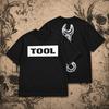 TOOL T-shirt, Alternative Metal Band Shirt, Progressive Metal Tee, Rock Music Graphic Shirt Oversized Unisex Streetwear Trendy Cotton Short