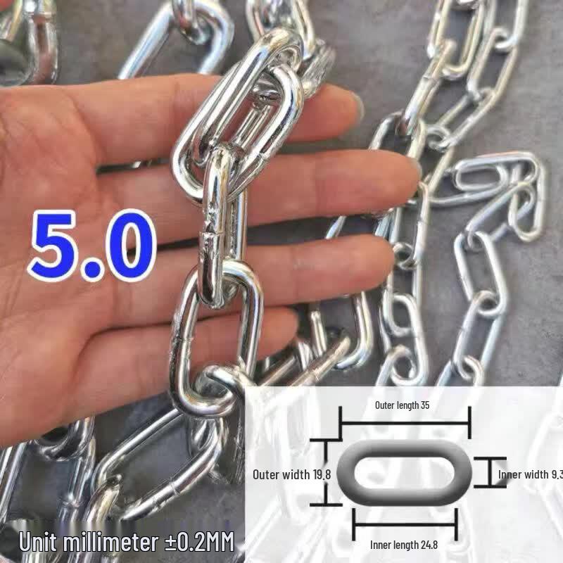 Galvanized Anti-theft Chain 50m Length