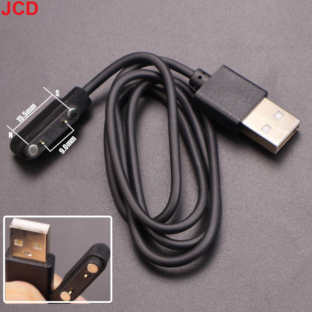 1PC Magnetic Charge Charging Cable For Smart Watch For 2/4Pin 2.5/2.8/3/4/7.62/8/9mm Distances USB Type-C Power Charger Cables