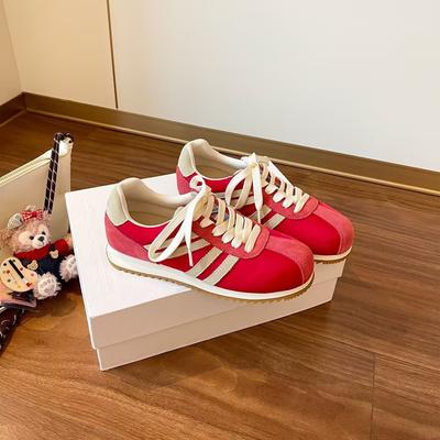 Podzimní novinka retro boty Dexun s plochou podrážkou korejské pohodlné ležérní sportovní a volnočasové deskové boty Forrest Gump