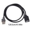 Universal Stereo 4 Pin USB Extension Connector Cable Adapter for 307 408 C4 C5 C Quatre B50 RD9 Car Entertainment System
