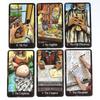 Jeu de tarot Out of Hand, 78 cartes, version de voyage, format de poche, conçu pour tous les niveaux de passionnés