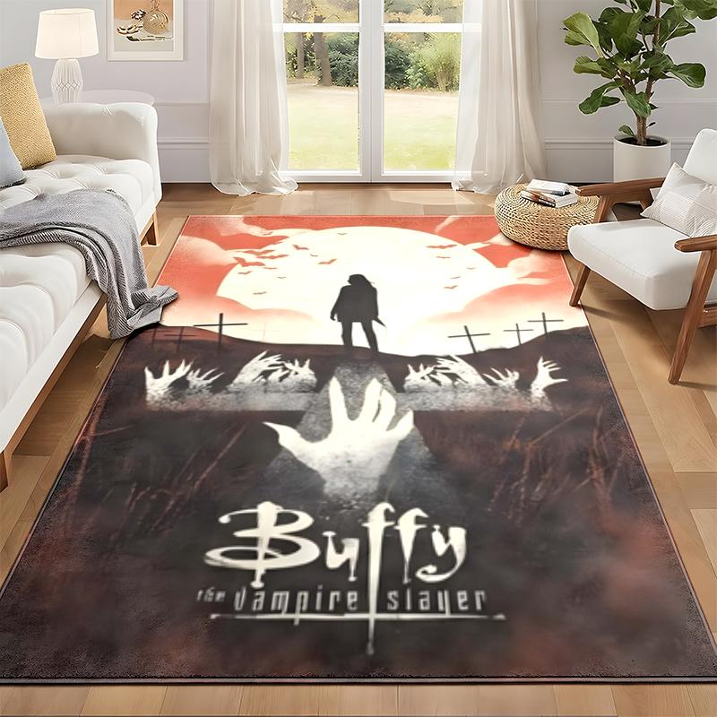 Buffy Carpet Door Mat for Living Room or Bedroom Protective Mat Under Chair Office Decoration Christmas Gift Birthday Present