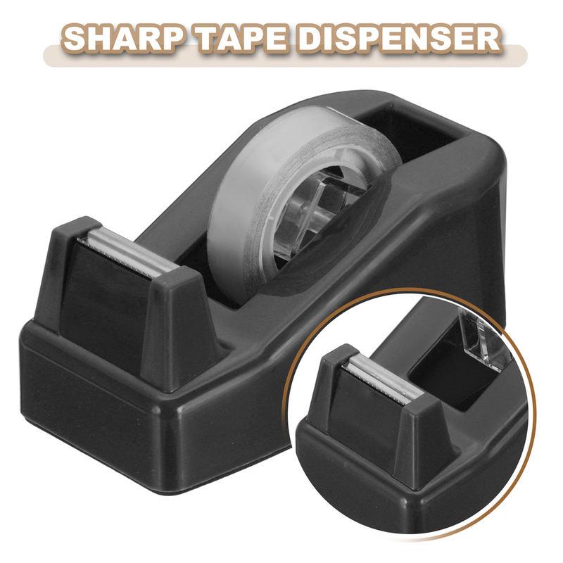 2PCS Anti Slip Base Desktop Tape Dispenser Tape Cutter for Home Office School Classroom Stationery Supplies Tape Dispenser