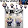 25cm Wednesday Addams Enid Sinclair Wolf Girl Plush Doll Stuffed Animal Toy