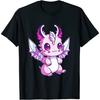 FLYEHI Kawaii Pastel Cute Dragon Japanese Aesthetic Anime Dragon T-Shirt