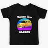 Funny Car Guy - Respect Your Elders Classic Panel Truck Kids T-Shirt