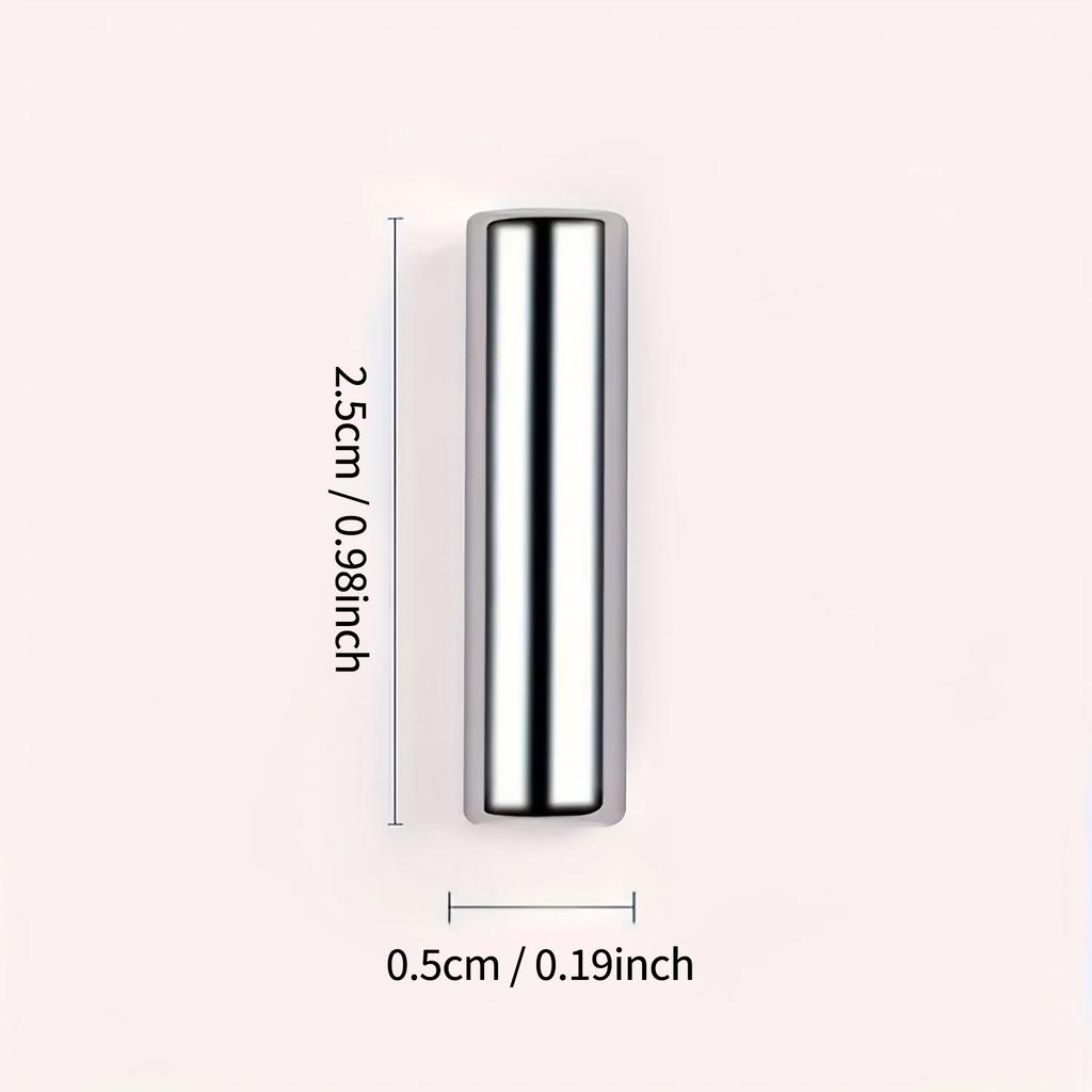 YIKOOLIN Cat Eye Gel Magnetic Pen round 2.5x0.5cm for 3D Gel Nail Polish Strong Stick Manicure Painting Tool