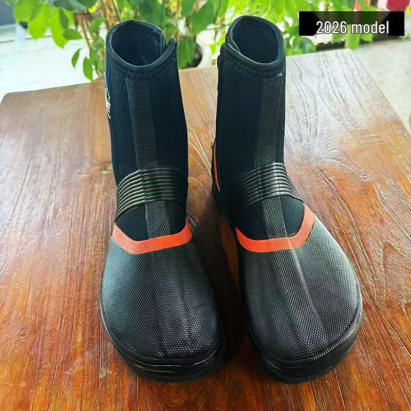 Scarpe Kaisiji Antiscivolo con Suola in Feltro e Borchie per Wading e Pesca