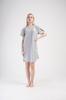 Women's Cotton Nightgown Short Sleeve 4XL Vienetta Elegant Loose