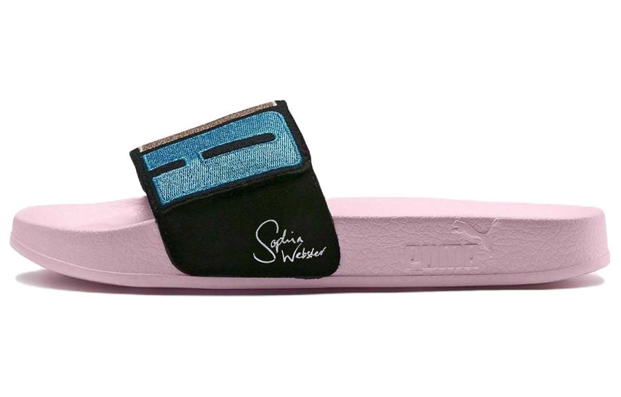 PUMA Sophia Webster X Leadcat Slide Parfait Pink Black Women s 363837-01 37
