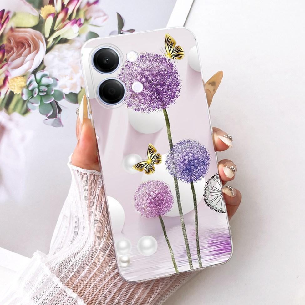 Transparent Casing For Vivo Y05 Cover Luxury Cute Cat Fashion Butterfly Cool Painted Funda For Y05 Vivo Phone Case