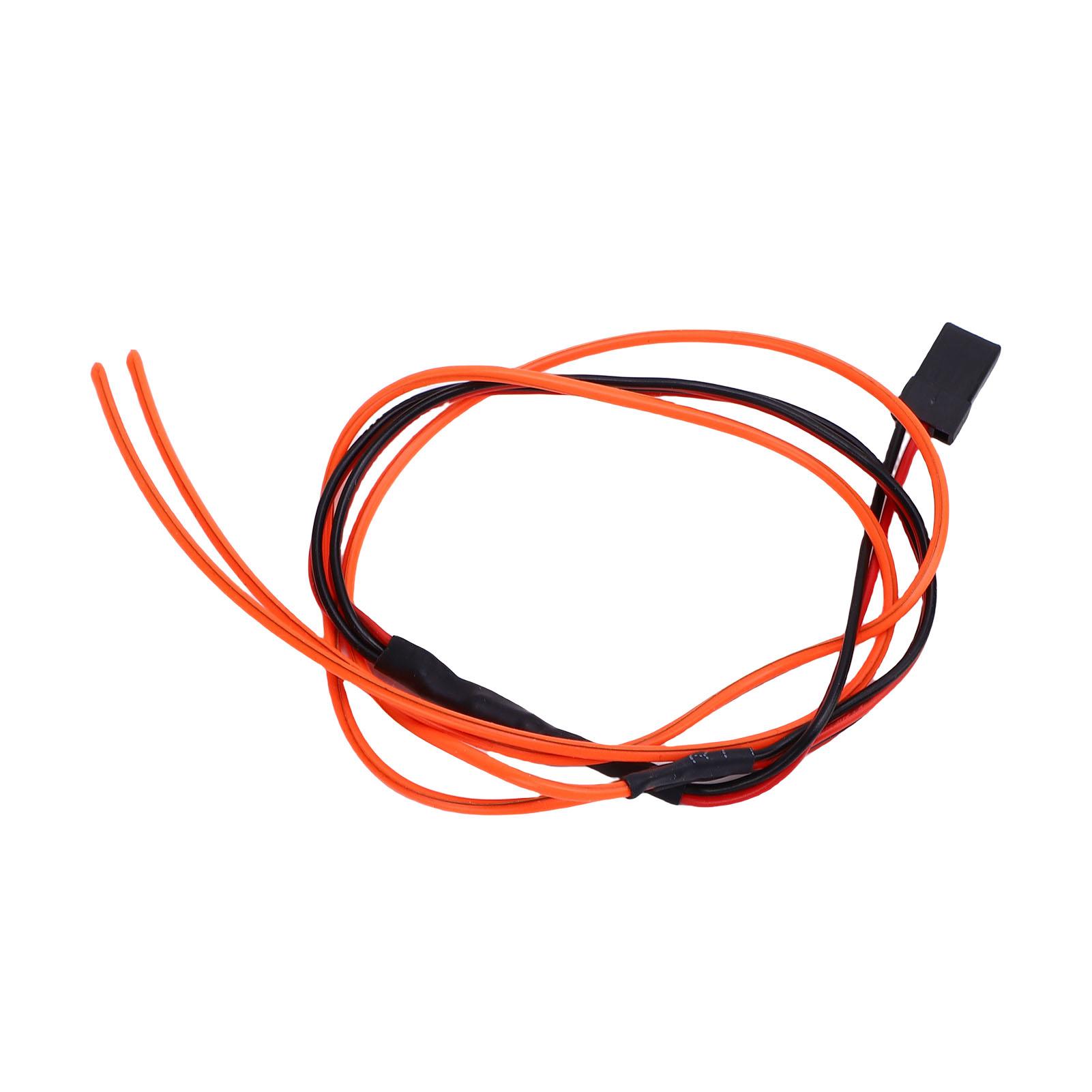 

RC Car Decorative Light Strip Fit for SCX24 1 24 1 18 High Simulation Flexible Cuttable for Model Car Red Red червоний