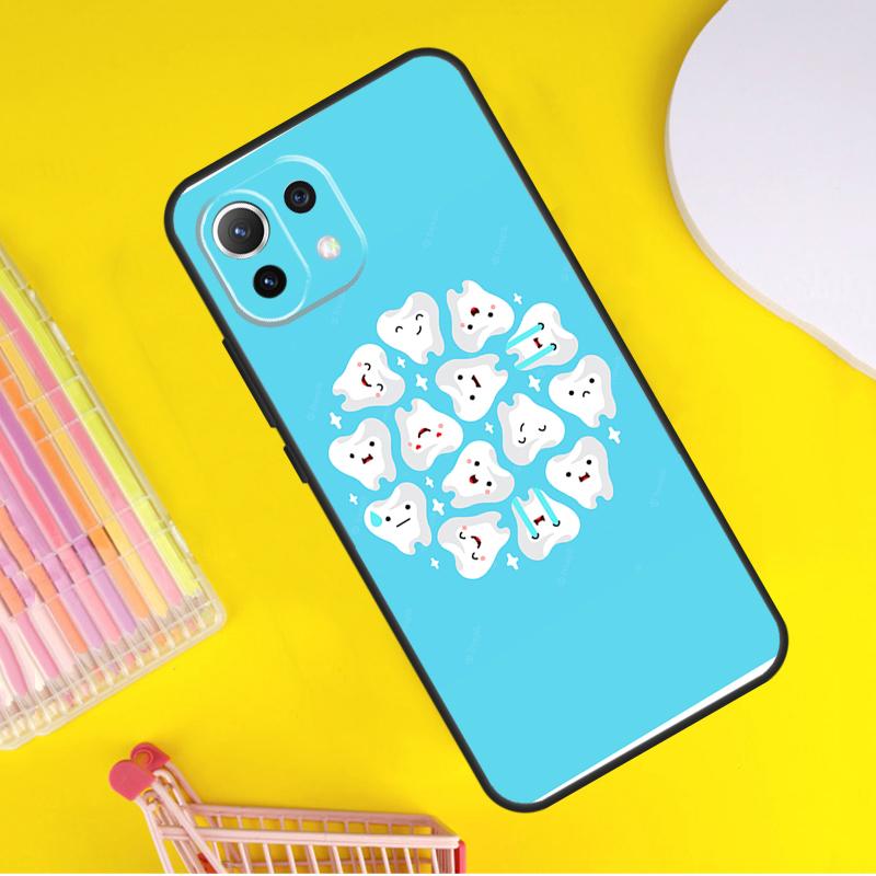 Funny Dentist Dentistry Cover For Xiaomi 13 14 Ultra 11T 12T 13T 14T Pro POCO X7 Pro X3 X5 F3 F5 F6 M6 X6 Pro Case
