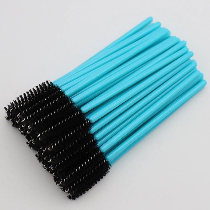 50-Pack Disposable Eyelash & Eyebrow Comb Brushes for Makeup