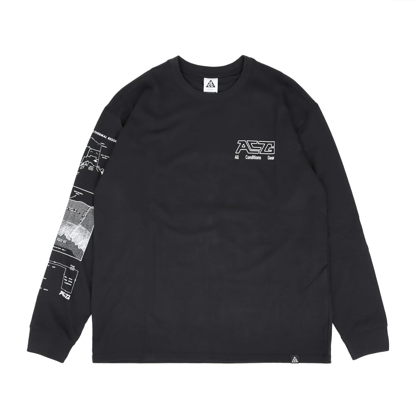 

Nike Dri-Fit Outdoor Casual Sports Color Block Quick-Dry Crew Neck Long Sleeve T-Shirt Men Tops Black FZ6705010