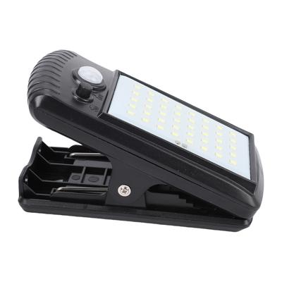 Solar Clamp Light, 40   Bright LED Motion Sensor IP65 Water Proof Security Light, Wide Angle Lighting Range, Small Solar Light for Outdoor Garden 