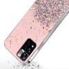 Hülle für Xiaomi Redmi Note 11 Pro 4G/5G, Glitzernd, Rosa